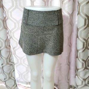 Grey Boucle miniskirt